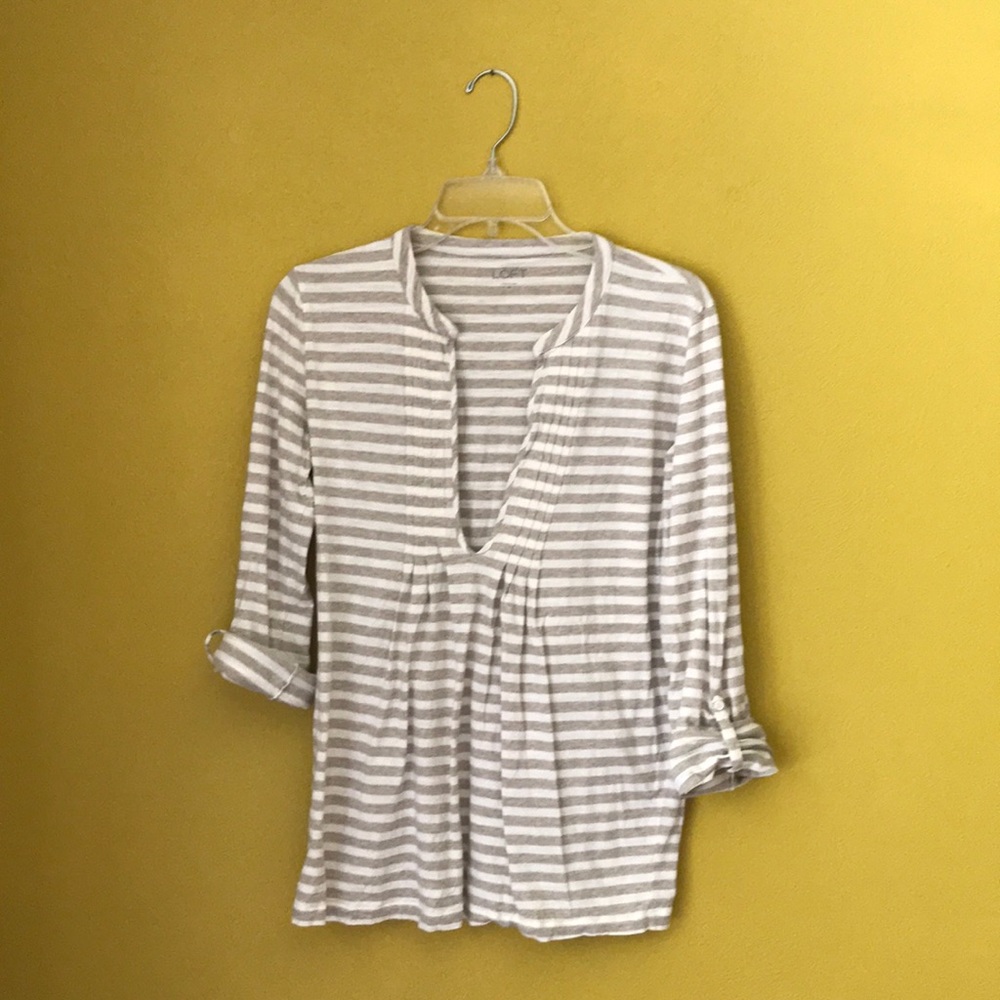 Loft Stripped Long Sleeve